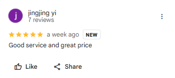 Jingjing Yi review